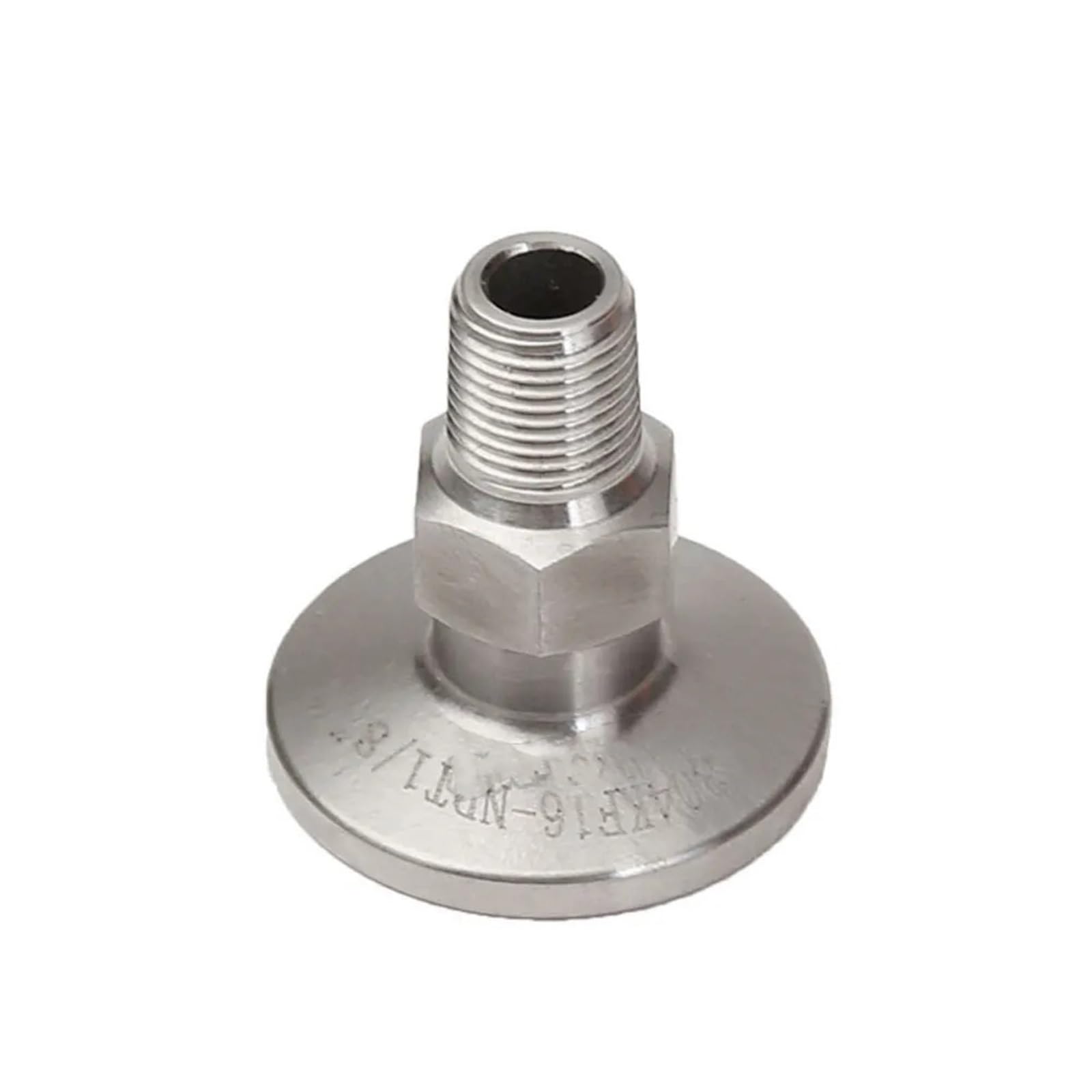 Raccord tuyau sanitaire KF40 1/2 NPT mâle inox 304 brassage de bière