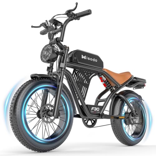 Misodo Electric Bike for Adults, 2500W Peak Motor, Max 32MPH