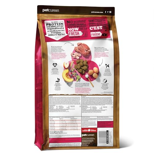 Image of Now Fresh Grain-Free Premium Dry Dog Food with Lamb & Pork, Healthy Kibble for Adults Made with Real Red Meat, Chicken-Free Recipe, Enhanced with Pumpkin & Probiotics for Good Digestion, 22 lb Bag