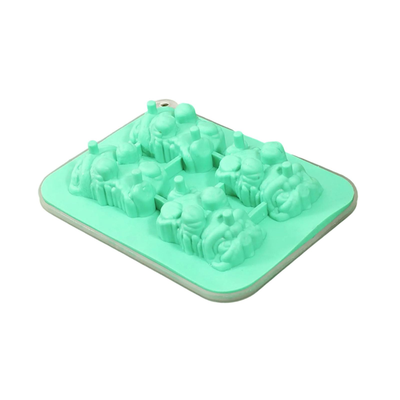 Xjdzineq Hanging Cup Lions Shape Ice Mold Tray Food Grade Silicone Maker Mold for Whiskeys Drinkers and Bartenders Trays for Freezers Easily Release