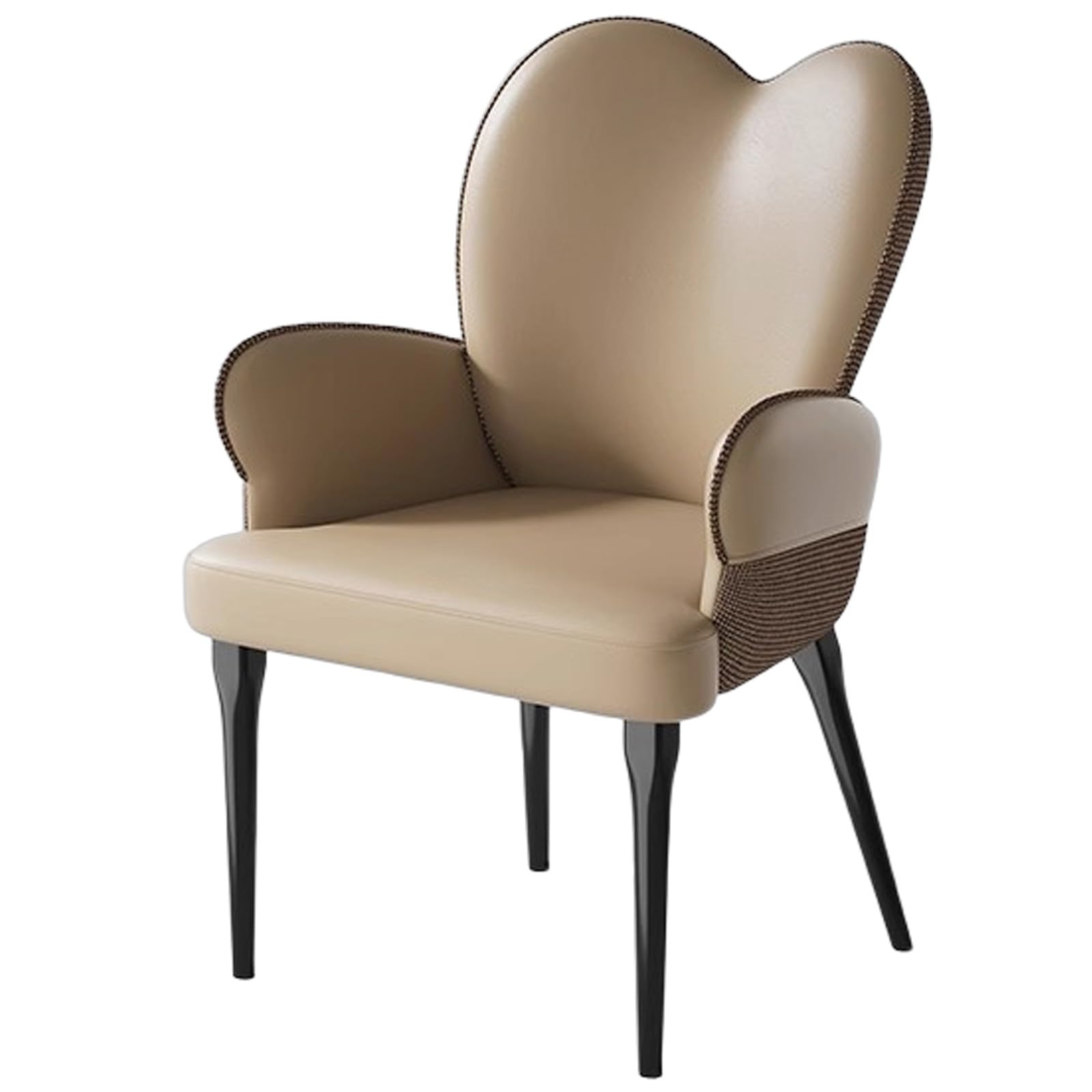 Chaise de salle à manger rembourrée ZTGL finie la fatigue dorsale à table