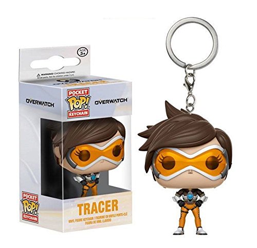 Preisvergleich Produktbild Overwatch - Vinyl Schlüsselanhänger - Tracer