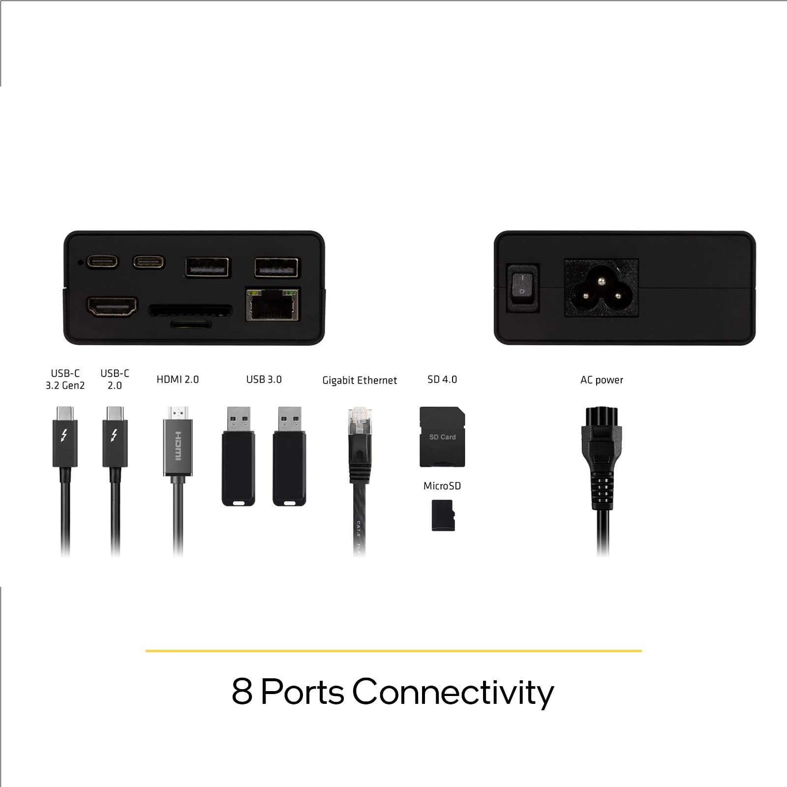 SPARKLE　8-in-1 AC内蔵ドッキングステーション Power Dock TC-9321L Power Dock TC-9321L | Power Dock TC-9321L | Sparkle