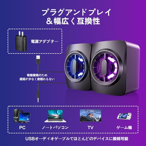 OFFSIR PCスピーカー GS006 の商品画像 2