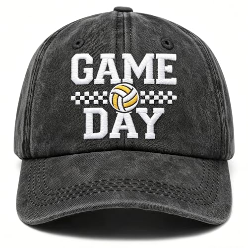 Writpoty Volleyball Gifts for Man, Women - Volleyball Gameday Hat