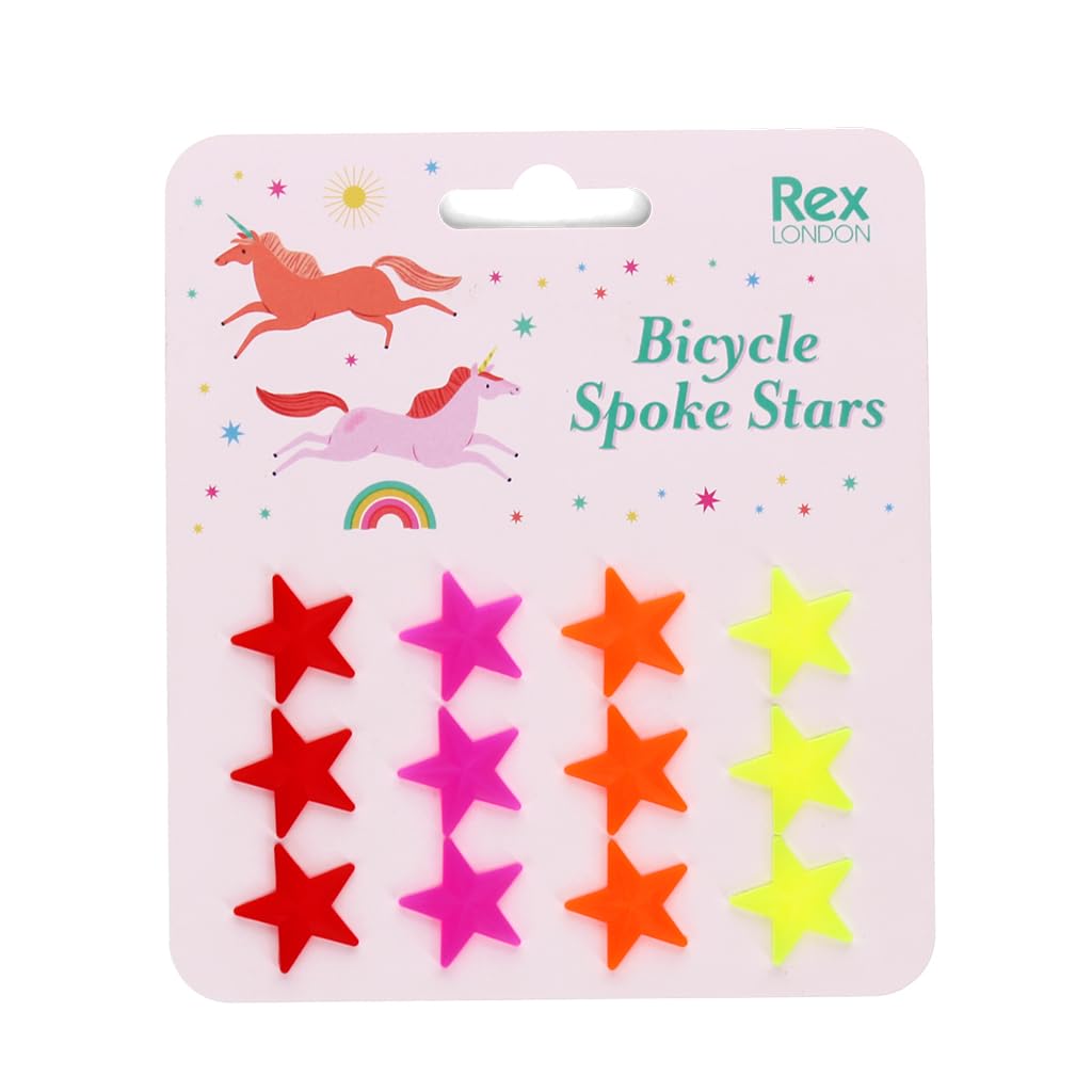 Rex London Bicycle spoke stars - Unicorn