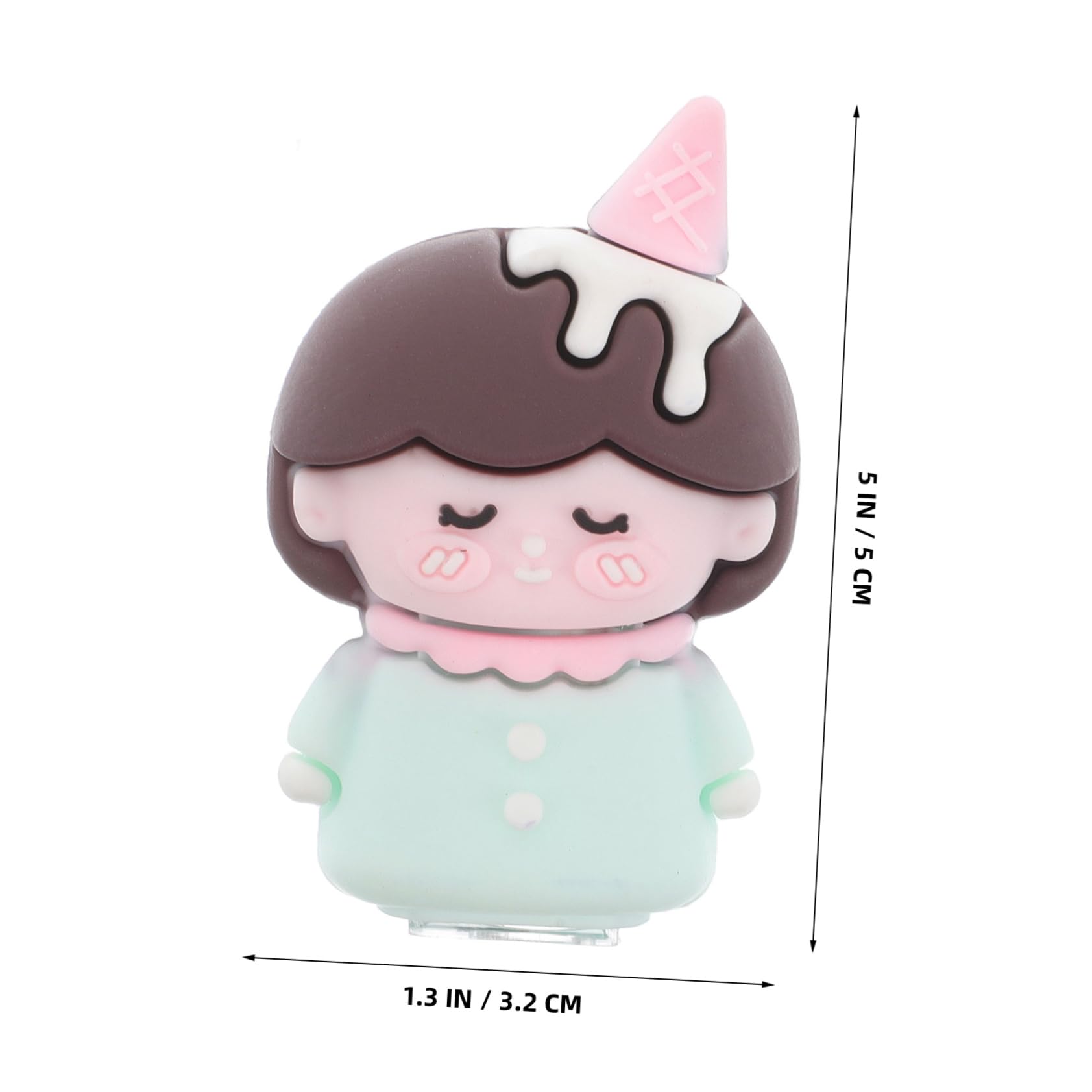 FRCOLOR Compact Eyebrow Sharpener Pencil Sharpener Precision Blade for Adults Kids