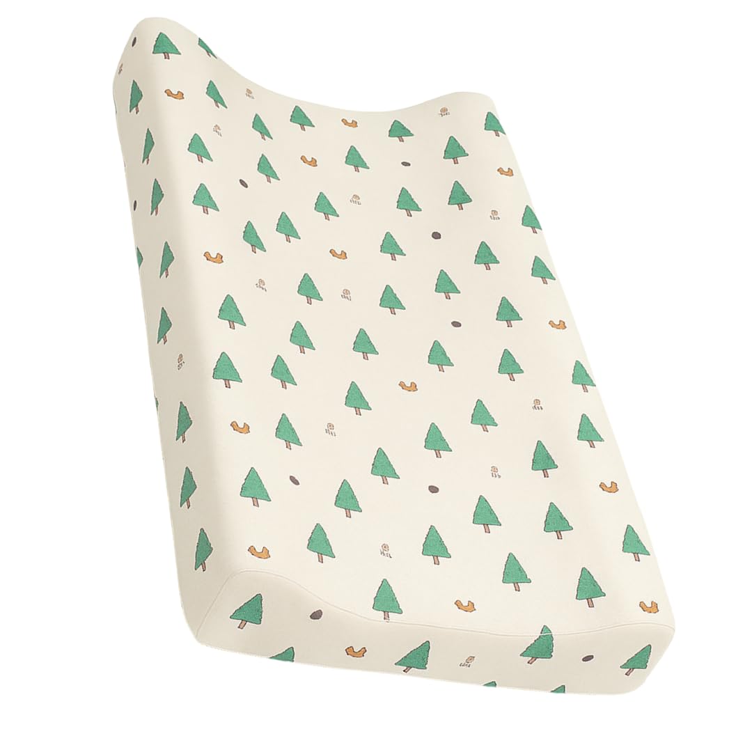 Baby Diaper Changing and Massage Pad with Safety Belt (Teddy + Tree Cover) - Image 6 thumbnail