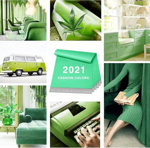 Image of Metronic Poly Mailers 14.5X19 500Pack, Strong Adhesive Shipping Bags for Clothing, Waterproof Mailers Poly Bags for Small Businesses, Flexible Mailing Bags Packages Bags Green