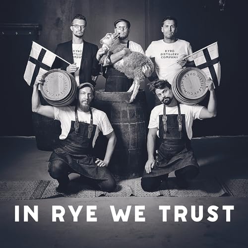 Kyrö Gin 42,6% vol. | 100% finnischer Vollkornroggen | 0,5 Liter | Kyrö Distillery | Gewinner IWSC