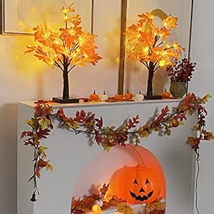 Fallmapletreewith48ledsbatteryoperatedlightupartificialpumpkinsmapleacorntreeforfallthanksgivingtableharvesthomeindoordecoration2pack Urban Country Home Decor Fall maple tree with 48 leds battery operated light up artificial pumpkins maple acorn tree for fall thanksgiving table harvest home indoor decoration 2 pack urban country home decor