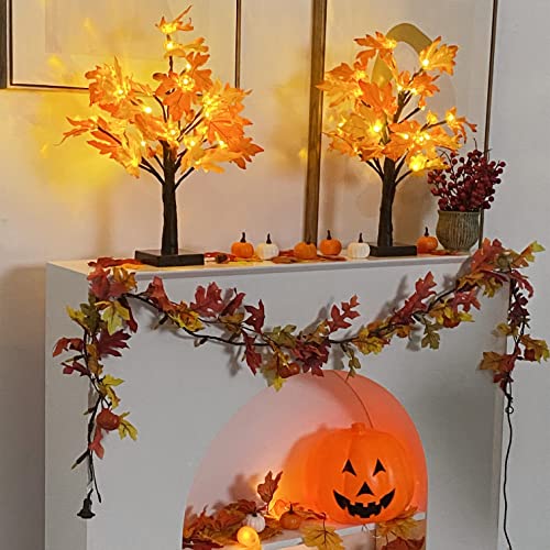 Fallmapletreewith48ledsbatteryoperatedlightupartificialpumpkinsmapleacorntreeforfallthanksgivingtableharvesthomeindoordecoration2pack Urban Country Home Decor Fall maple tree with 48 leds battery operated light up artificial pumpkins maple acorn tree for fall thanksgiving table harvest home indoor decoration 2 pack urban country home decor