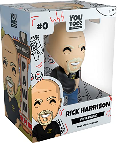 Rick Harrison Vinyl Figure - Youtooz Pawn Stars Collection - 4.5" Rick Harrison Pawn Stars figure - Based on reality TV show Pawn Stars