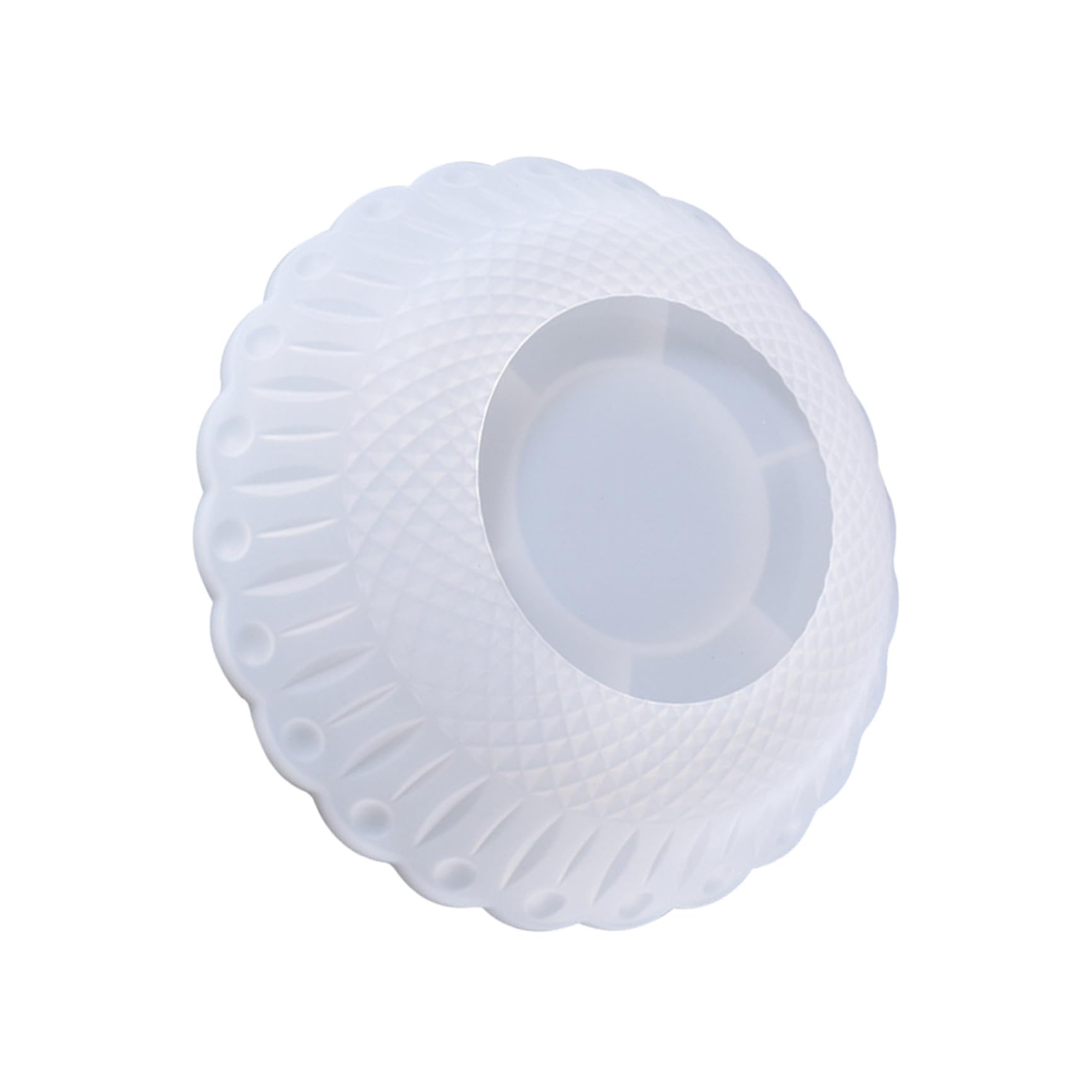 Moule en silicone blanc pour plateau de fruits en résine époxy et création artisanale