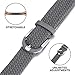Marino Stretch Belts for Men - Golf Woven Stretch Belt - Gift Box - Gray - Large (40-44