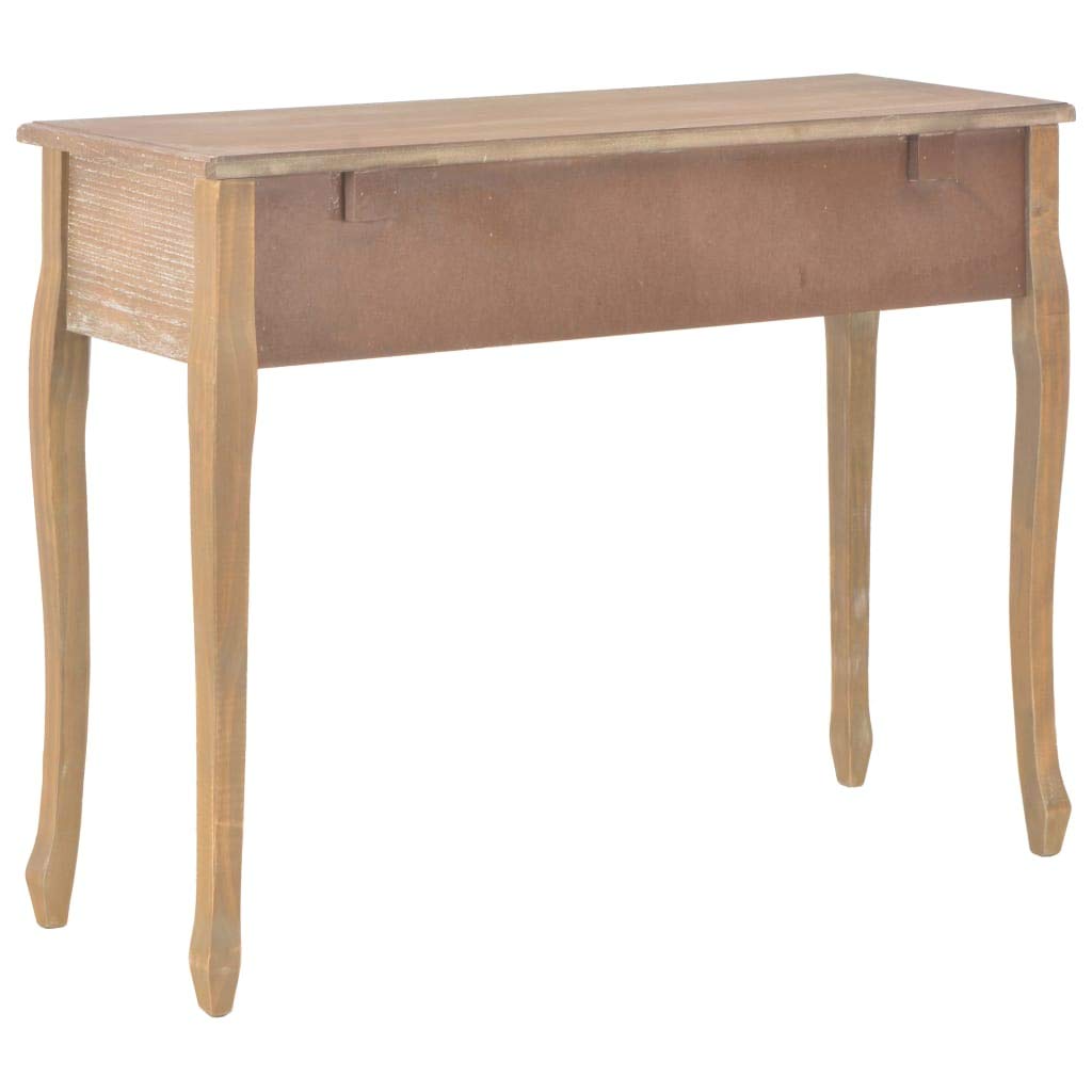 Lechnical Dressing Console Table with 3 Drawers Brown,Dressing Console Table,Consolle Ingresso,Console Ingresso(SPU:280047)