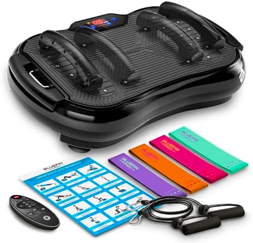 Bluefin® Vibration Plate Exercise Machine for Weight Loss, Toning...
