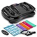 Bluefin® Vibration Plate Exercise Machine for Weight Loss, Toning & Lymphatic Drainage, Full Body Vibrating Platform with 180 Intensity Levels + 5 Programs for Home Fitness
