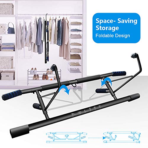2020 Upgraded Portable Pull Up Handles for Doorframe, Chin Up Bar Handles - Home Gym Exercise Equipment for Indoor/Outdoor/Travel Strength Training, Holds up to 330 lbs Workout Hardware£¨US Patent£ - Home Fitness Guru 2020 Upgraded Portable Pull Up Handles for Doorframe, Chin Up Bar Handles - Home Gym Exercise Equipment for Indoor/Outdoor/Travel Strength Training, Holds up to 330 lbs Workout Hardware£¨US Patent£ - Image 4