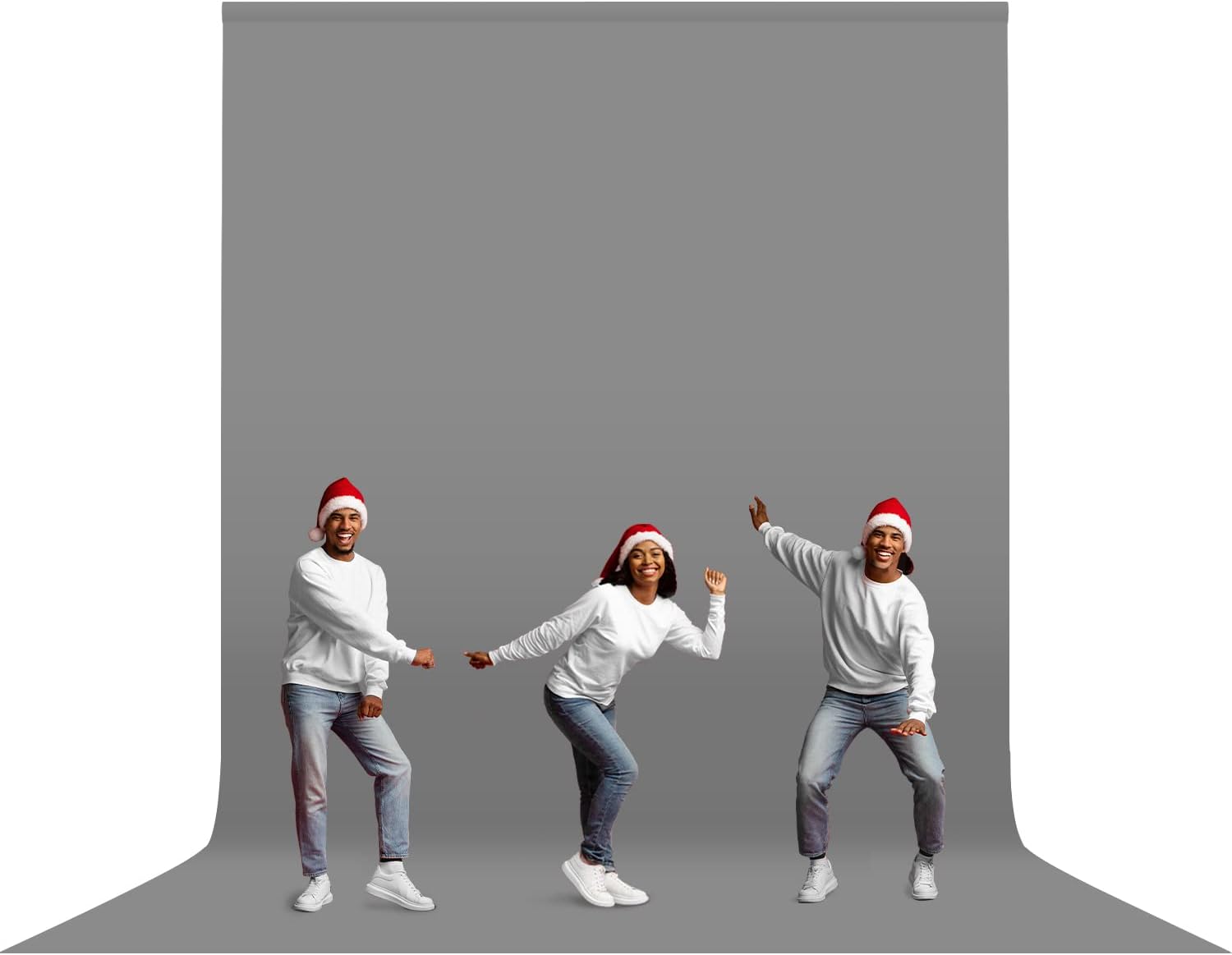 LS LIMO STUDIO LIMOSTUDIO 10 ft. x 20 ft. Professional Photography Muslin Backdrop Background Gray Muslin Backdrop Photo Screen Photo Video AGG2330