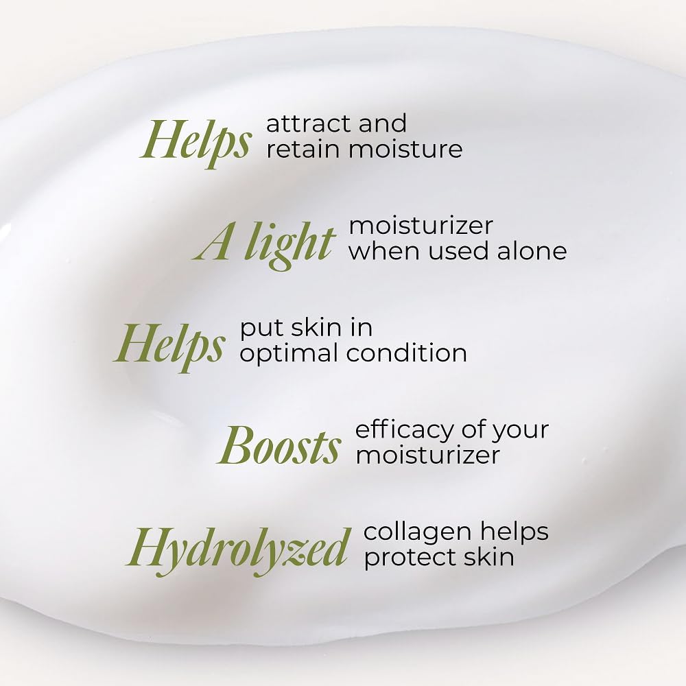 Borghese Curaforte Moisture Intensifier - Moisturizer Booster Serum for Uneven Tone & Fine Lines with Hyaluronic Acid & Collagen, For All Skin Types