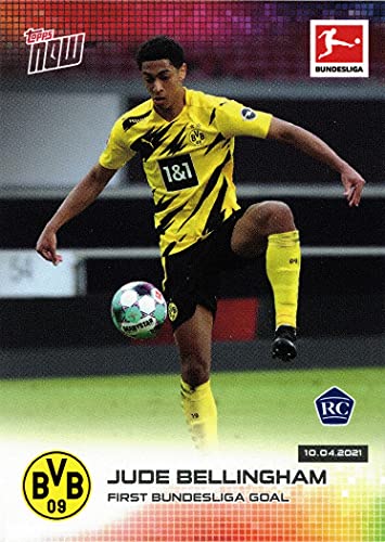 2020-21 Topps Now Bundesliga Soccer #165 Jude Bellingham Rookie Card