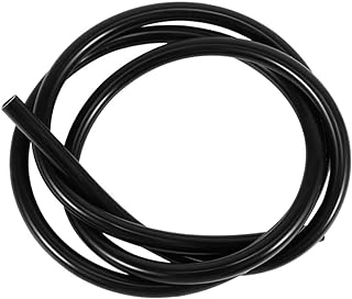 JoyTube Black Food Grade Silicone Tubing 3/16" ID x 5/16" OD 6.6 Feet High Temp Pure Hose Tube for Pump Transfer