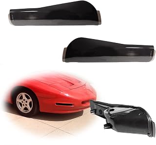 Smoked Lens Front Bumper Corner Side Marker Parking Lights Housing Assembly Compatible with 1993-1997 Pontiac Firebird Trans Am Daytime Running Lights LED Turn Signal Lamp