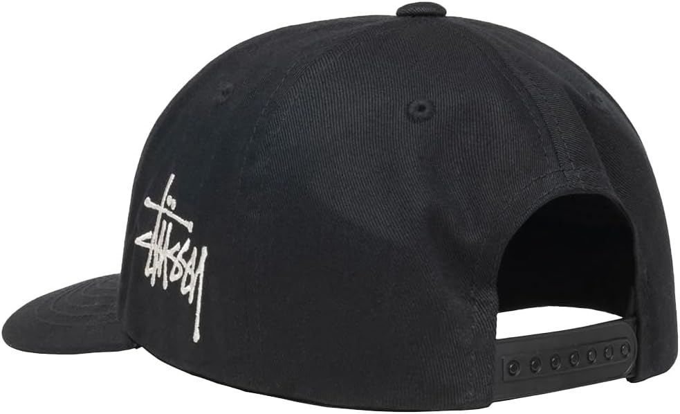 stussy 刺繍　sロゴ　snapback capキャップ　黒　　ブラック Amazon | [ステューシー] 即納 スナップバックキャップ Sロゴ
