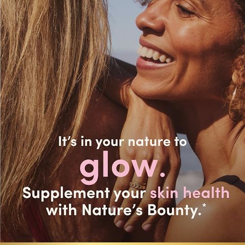 Image of Nature's Bounty Optimal Solutions Ultra Collagen Booster for Healthy-Aging Supplement, Resveratrol, Hyaluronic Acid - Collagen Capsules for Women, 48 Capsules