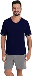 Pijama Masculino Curto Lupo (28000-001) 100% Algodão