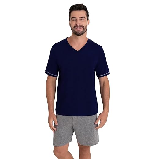 Pijama Curto Lupo 28000-001 Masculino