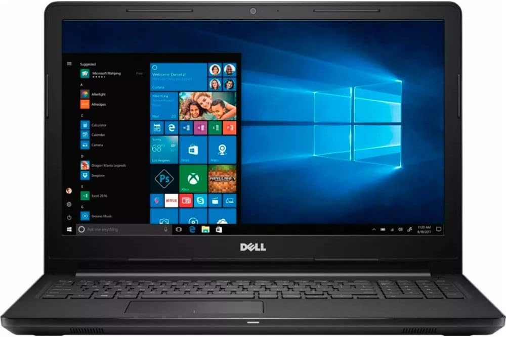 Dell I3567-3380BLK-PUS Inspiron 15 3000 Laptop, 15.6in Screen, Intel Core i3, 8GB RAM, 1TB HD, Windows 10 Home (Renewed)