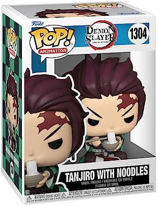 Funko Pop! Animation: Demon Slayer: Kimetsu no Yaiba - Tanjiro with Noodles #1304 Vinyl Figure