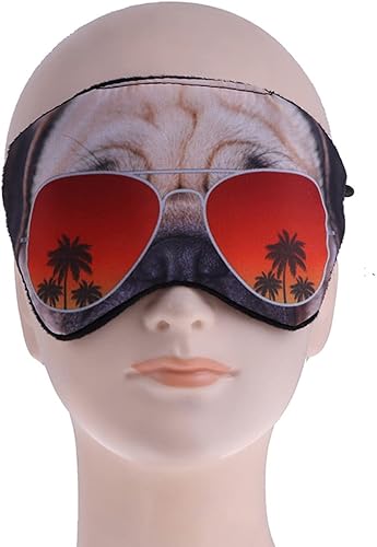 Miniatura 8 de HXINFU Máscara de ojos suave para dormir para hombres Máscara de noche para dormir con los ojos vendados