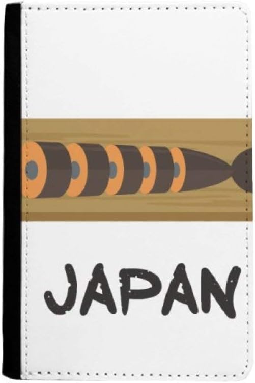 beatChong Traditional Japanese Kuai Cruisine Passport Holder Travel Wallet Cover Case Card Purse