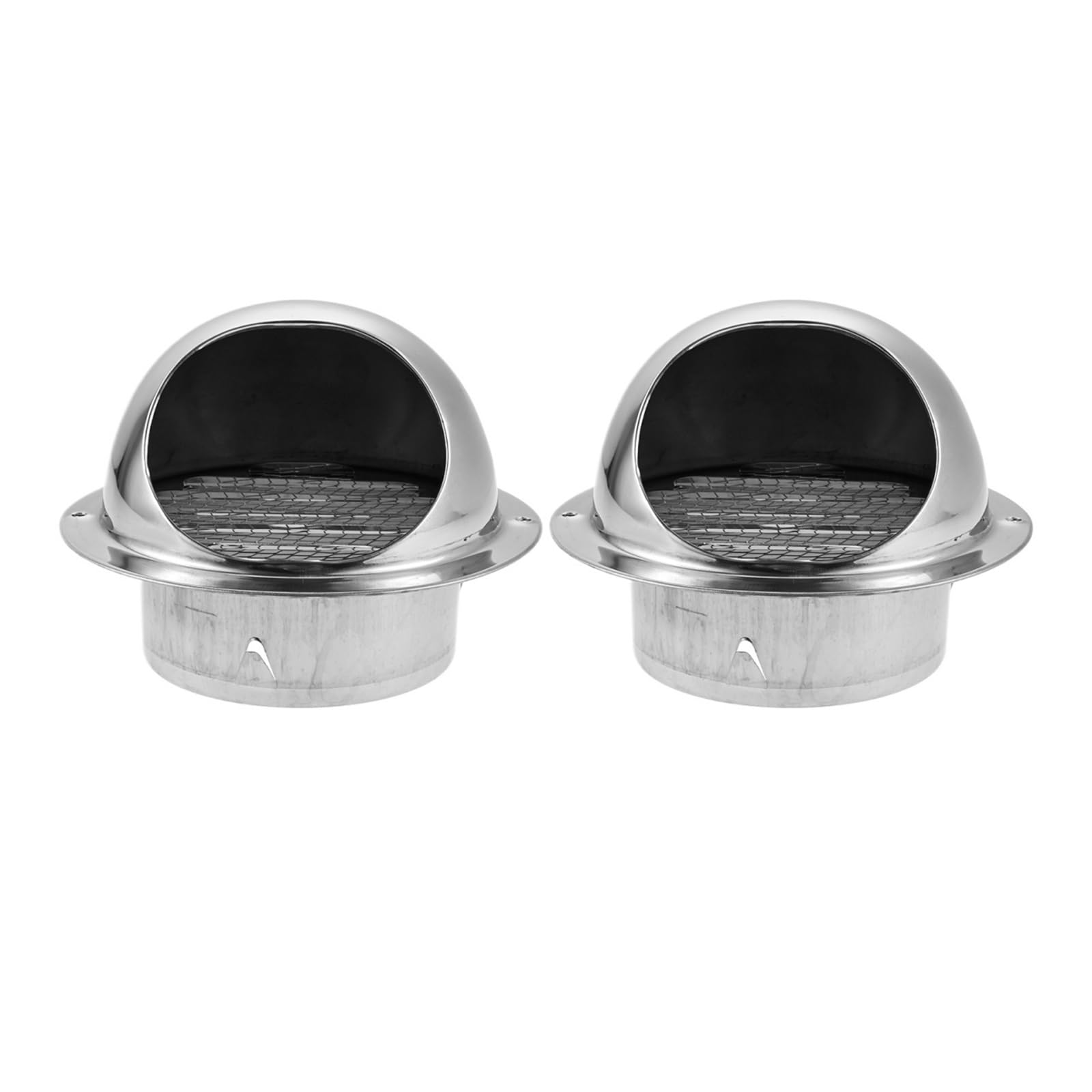 2pc Air Protective Mesh Outlet Heating Cooling Vents Cap Vent Ducting Ventilation Exhaust Grille Cover for Ventilation