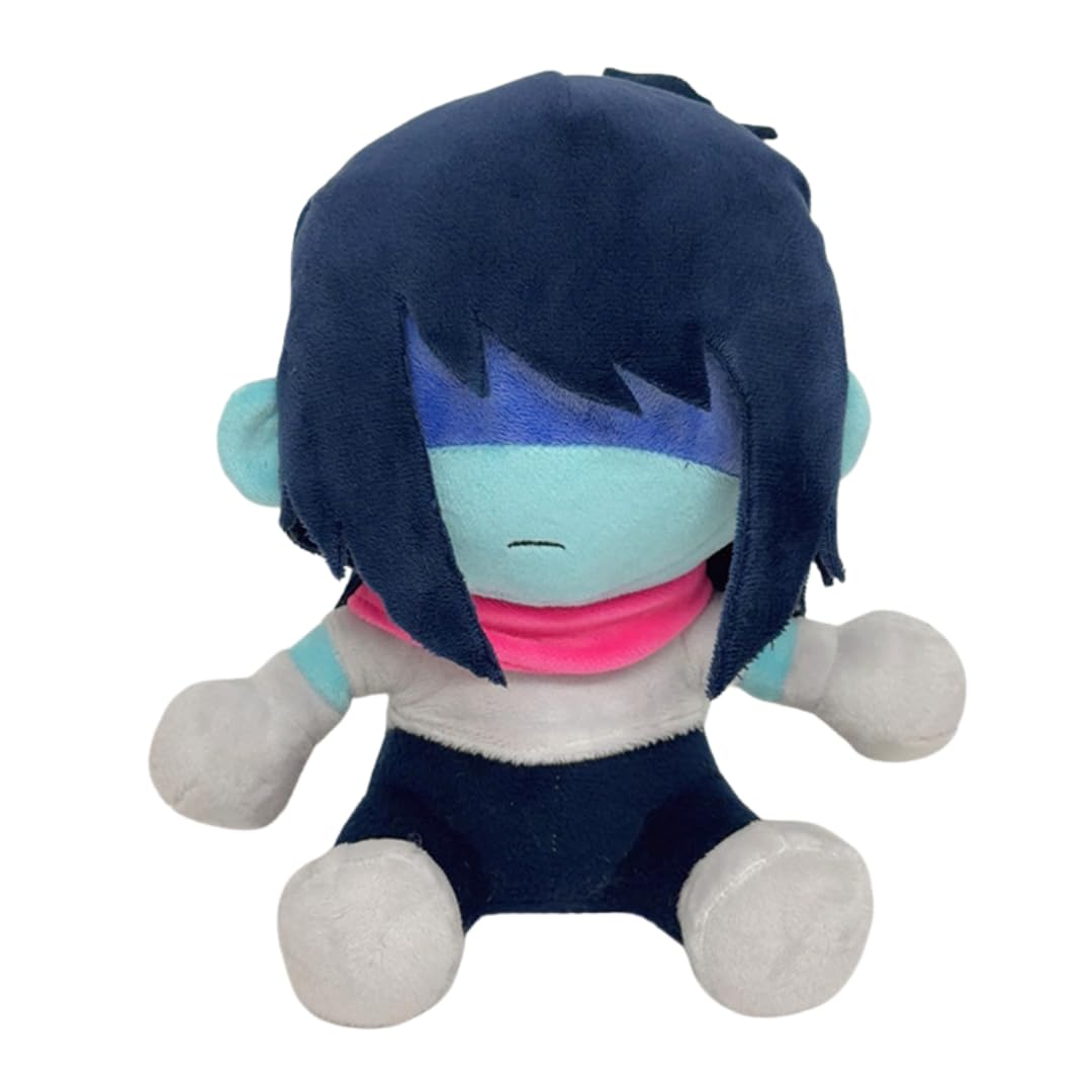 Deltarune Kris Dark World Plush, Kris Dreemurr Plushie, Stuffed Toys, Plush Toy Decor, Game Gifts, Gaming, blue, (22cm)