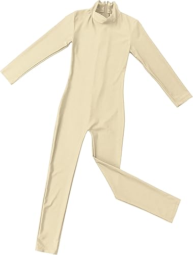 Miniatura 8 de Loodgao Body de manga larga para niñas y niñas unitardo de cuello alto body de gimnasia