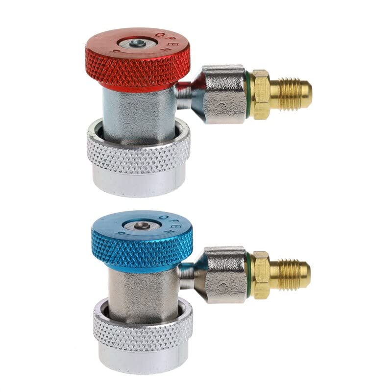 Digital Craft Car A/C Air Condition Quick Coupler Adapter H/L Manifold Connector R134A Remover Tool | Air Conditioning Accessories for Auto A/C Systems