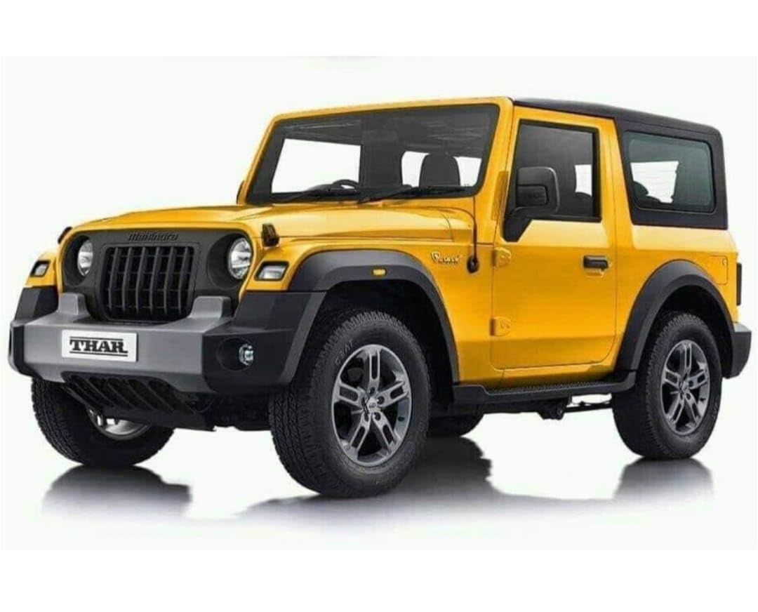 MOHTOY Mahindra Thar Metal Diecast Toy Car, Scale Model, Pull Back Action, Rugged Design, Openable Doors, Gift for Kids and Toddlers, Pack of 1 (Yellow) (B0DFDQ6NHF) Amazon Price History, Amazon Price Tracker