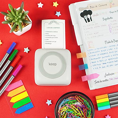 Mini Impressora T�rmica Sem Fio Keep - KP001