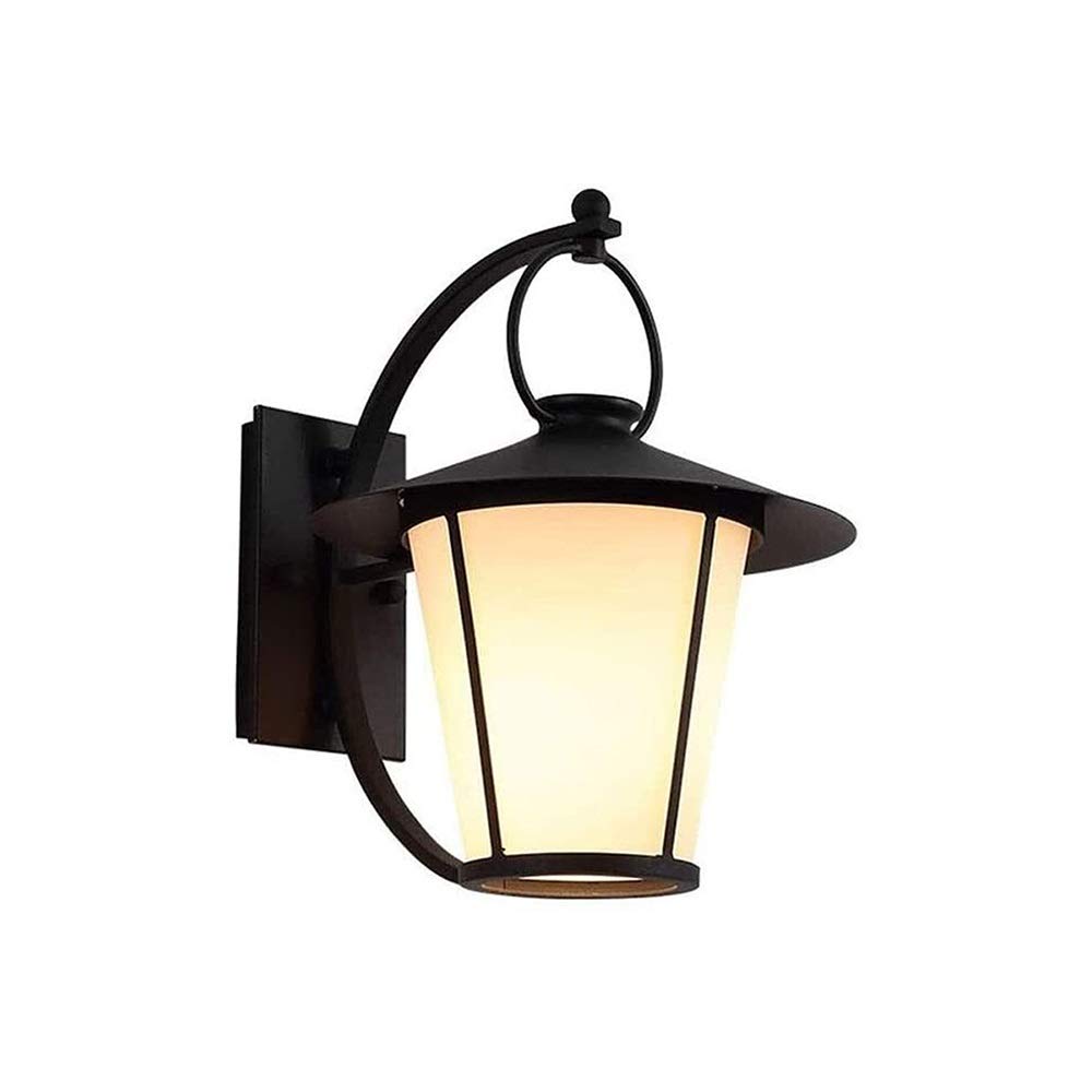 Applique murale rétro en fer pour illuminer vos soirées sur la terrasse
