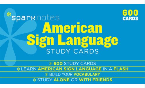 American Sign Language (Sparknotes Study Cards)