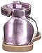 OshKosh B'Gosh Baby-Girl's Winnie Metallic Flower T-Strap Sandal, Purple, 8 M US Toddler