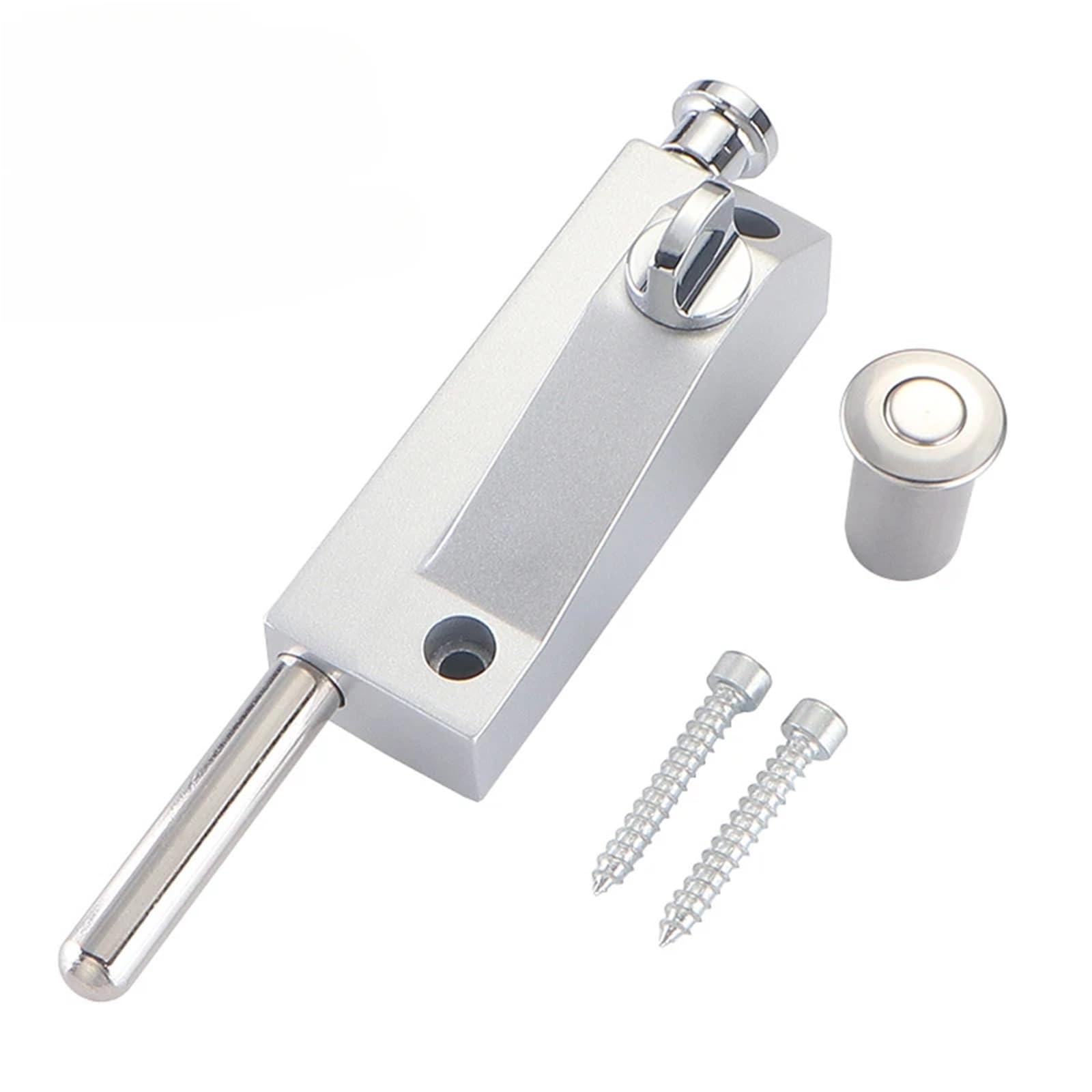 Zinc Alloy Latch Without Keys Buckle Rotating Door Latch Lock Accessories 1Pcs(4)