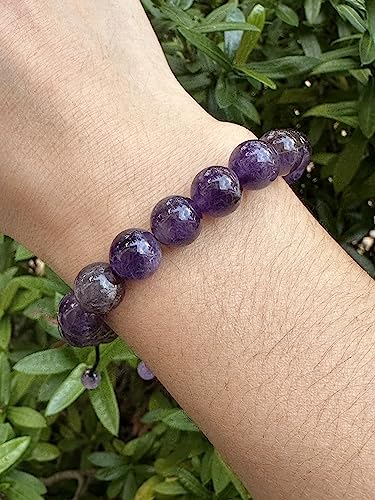 Pulsera ajustable de cuentas de cristal genuino 10mm miniatura 5
