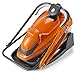 Flymo EasiGlide 330V Hover Collect Rasenmäher - 1900W Motor, 33cm Schnittbreite, 20L Grasbox, flach zusammenklappbar, 10m Kabellänge, Orange und Grau