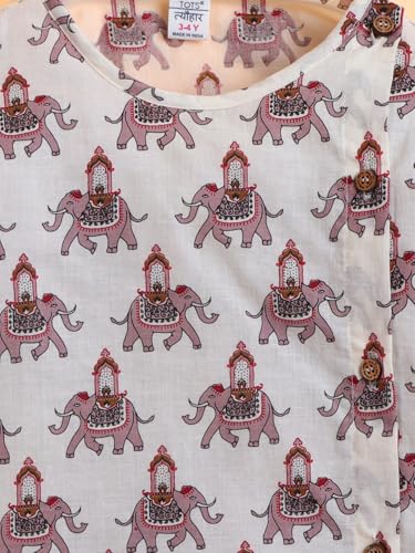 Image of POLKA TOTS 100% Cotton Elegant Traditional Dhoti Kurta Set for Baby Boys | Ultra-soft Cotton Ethnic Dress for Festivals and Weddings | Traditional Angrakha Dress for Kids Boys