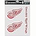 NHL デトロイト・レッドウィングス デカール 多目的ファン 3パック チームカラー フリーサイズ